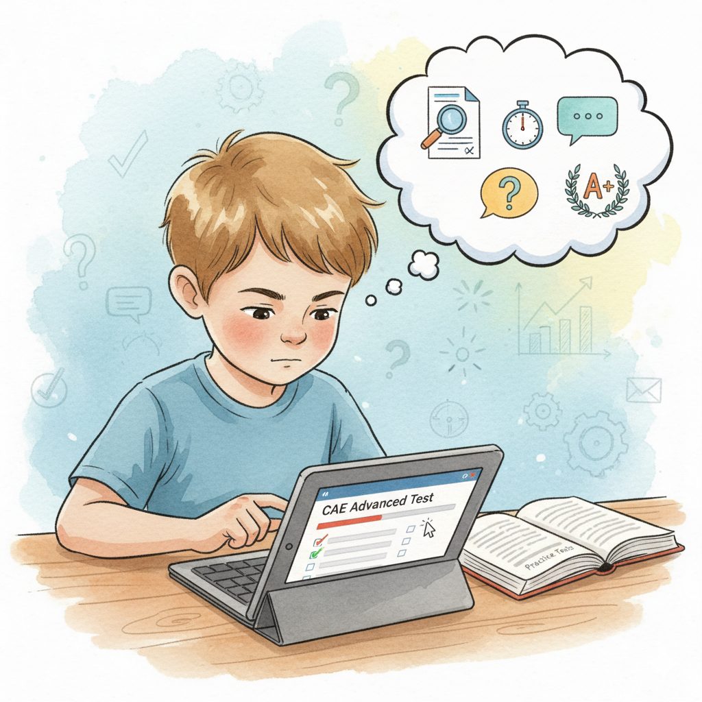 Test CAE dla dobrze radzących sobie uczących się